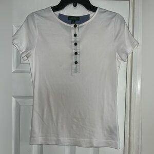 Lauren Jeans Co., Ralph Lauren Top, Size Small, White